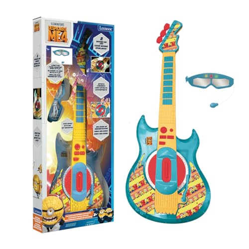 Guitare Minions pour chanter en famille pendant les fêtes de salon