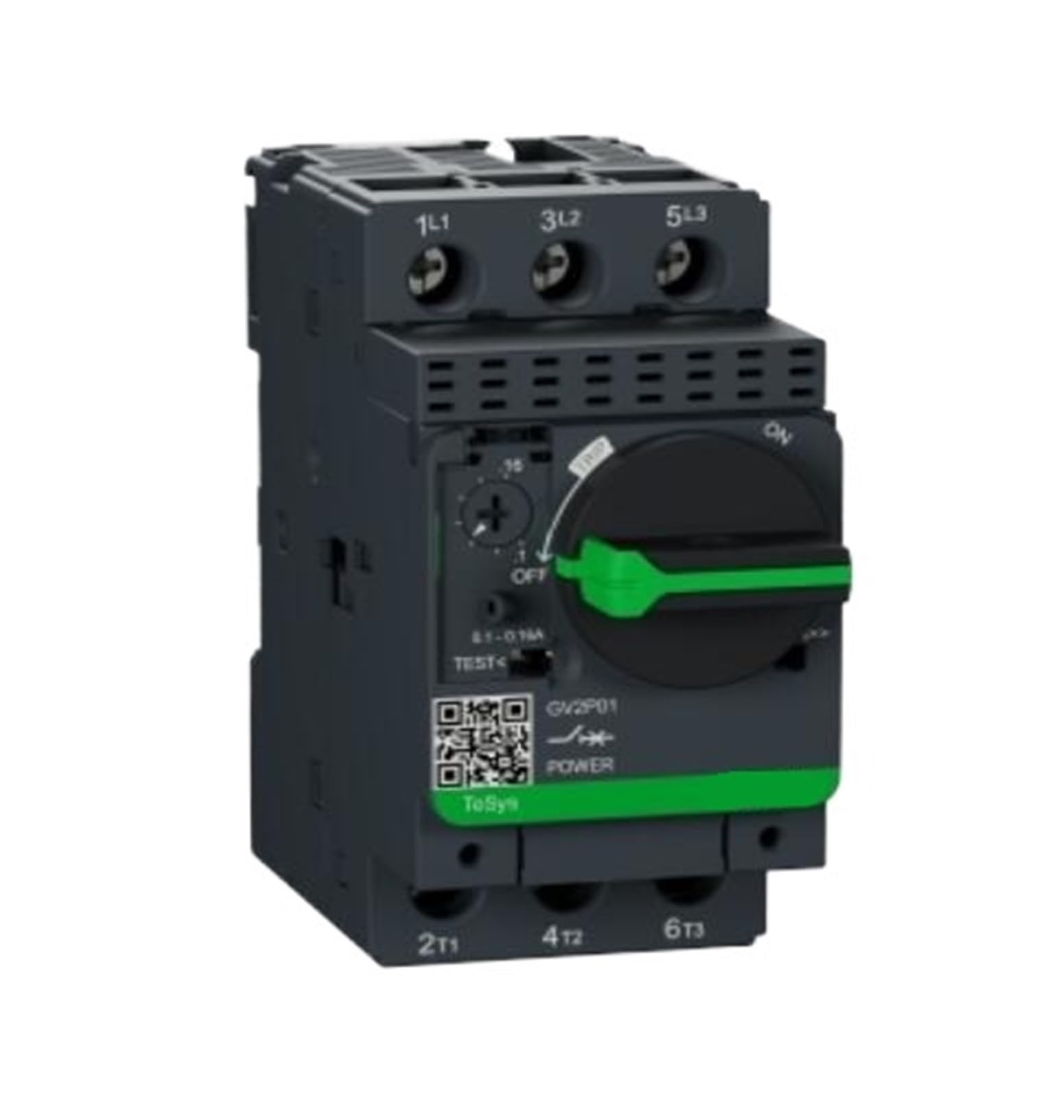 TYEXCZARF GV2-P08 GV2P08 Motor circuit breaker, GV2, 3P, 2.5-4 A