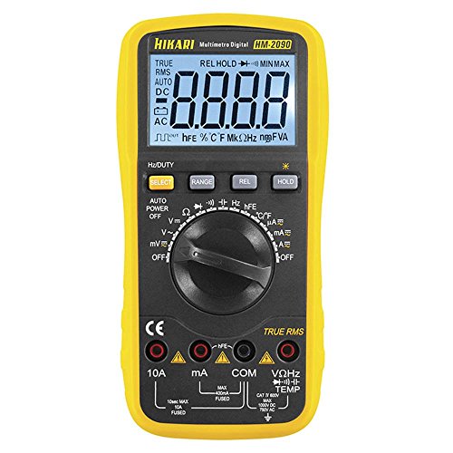 Multímetro Digital True RMS Auto Range 30Mhz HM-2090 Hikari