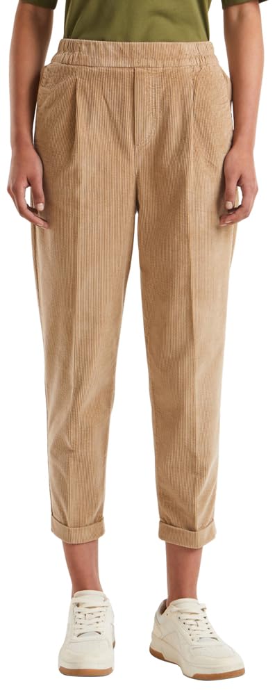United Colors of Benetton Broek 4HA2556K4, Beige 393, S Dames