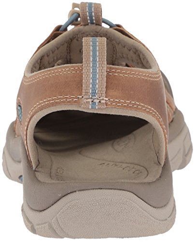 KEEN Women's NEWPORT EVO-W Sandal, sand trap/provincial blue, 9 M US
