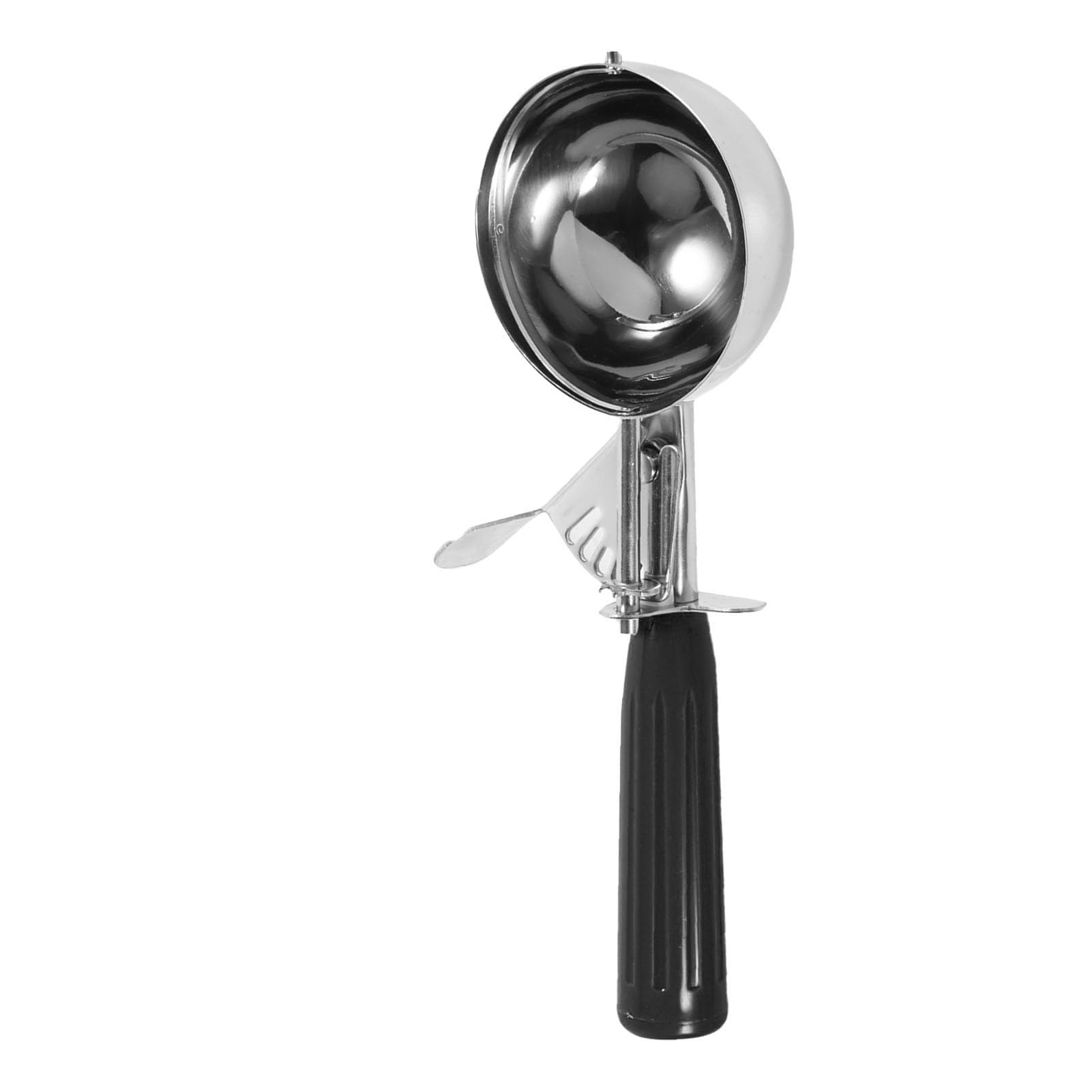 Yctze Cuillère à Crème Glacée en Acier Inoxydable avec Poignée Antidérapante pour la Maison et les Magasins de Desserts, Outil de Cuisine Durable et Pratique, 1 Pièce (4,7 cm)