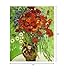 DECORARTS - Red Poppies and Daisies, Vincent Van Gogh Art Reproduction. Giclee Canvas Prints Wall Art for Home Decor 16x20, Depth 1-1/2