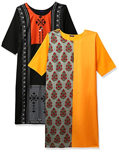 Image of Women's Crepe Regular Kurta