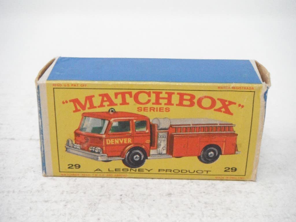Amazon | MATCHBOXマッチボックス『FIRE PUMPER TRUCK 消防ポンプ車