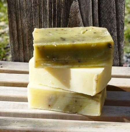 NATURES APOTHECARY Dayspa Body Basics Rosemary Mint Castile Bar Soap - Vegan Eco-Friendly Hypoallergenic All-Natural Made in USA