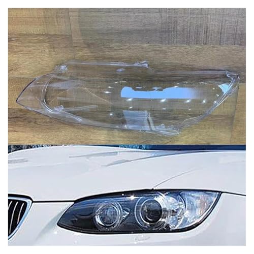 Boîtier phare jaune ou brisé ? Cache lentille de remplacement gauche pour M3 E92 E93 2006-2009 - 2