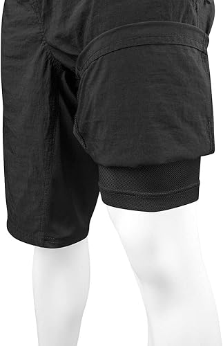 Miniatura 2 de AEROTECHDESIGNS Pantalones cortos MTB para hombre Carcasa para bicicleta de montaña y forro acolchado Fabricado en Estados Unidos