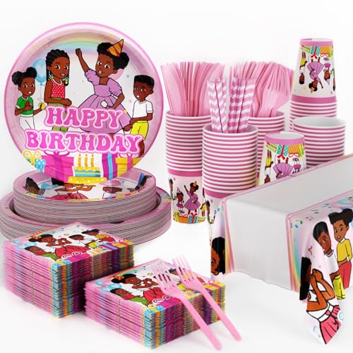 141pcs Gracies Birthday Tableware Decorations Party Plates Cups Soccer Theme Napkins Beach Ball Tablecloth for Gracies Party Decoration