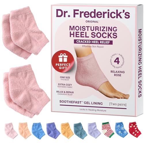 Dr. Frederick's Fuzzy Heel Socks