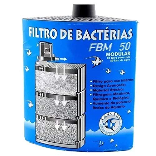 Filtro de Bactérias Zanclus Fbm 50 Para Aquário Zanclus Para Peixes