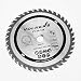 Produktbild Kreissägeblatt HM Ø 125 Bohrung 12,7 mm 40 Zähne Sägeblatt für Holz PVC