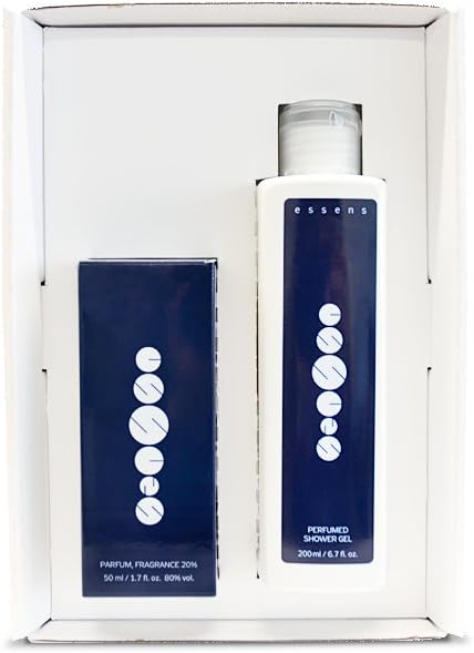 High quality Perfumed Gift Set Box by Essens, Eau de Parfum for Men 50ml - Freshlight