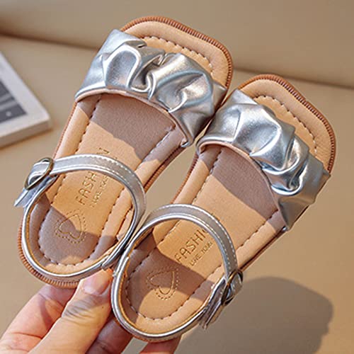 Children Shoes Fashion Flat Sandals Soft Surface Anti Slip Oversized Casual Open Toe Children Girls Beach Sandals4