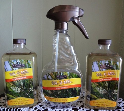 Melaleuca Sol-U-Mel 3-in-1 Cleaner Original Scent - 2 Pack with Spray Bottle