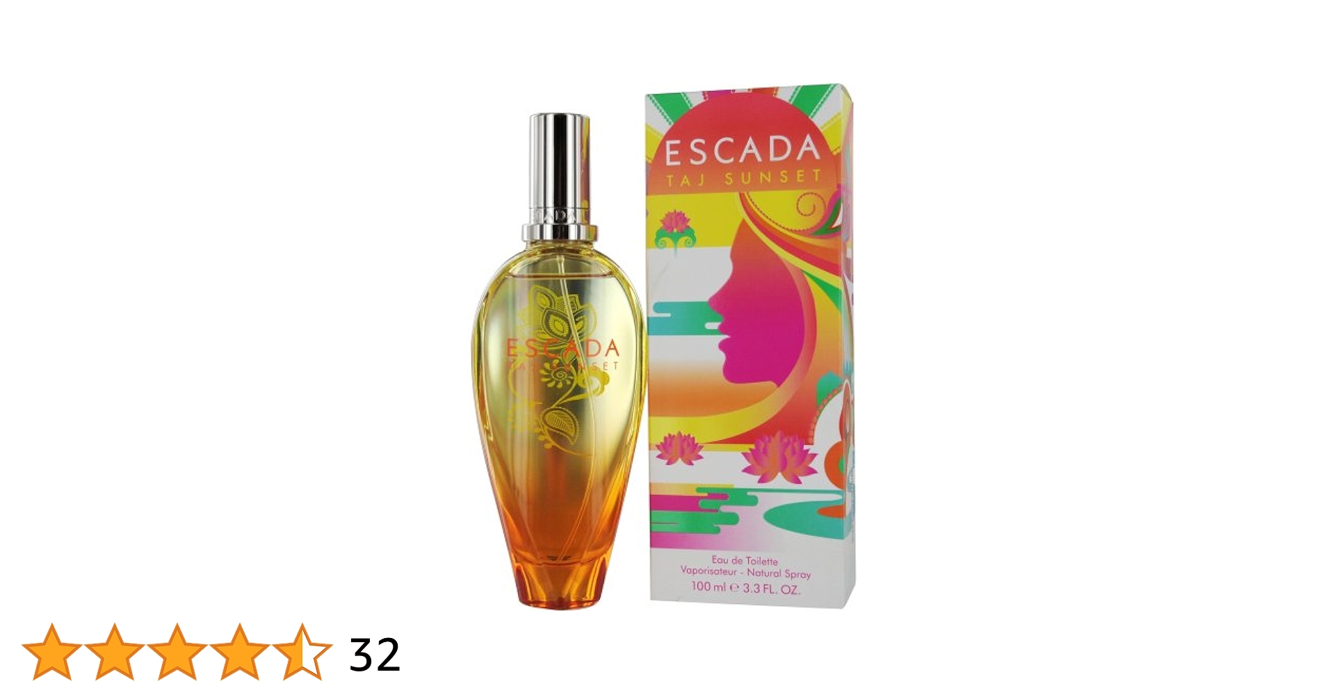 ESCADA タージ　サンセット 100ml Escada Taj Sunset by Escada Eau De Toilette Spray 3.3 oz