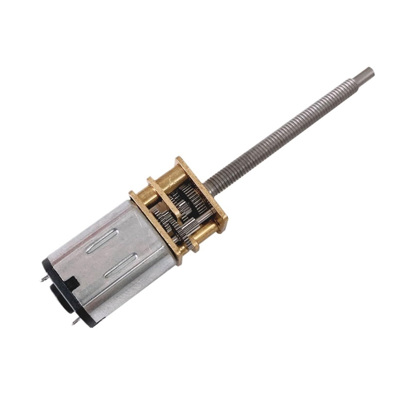 GA12-N20-M3*34 mikrosilnik redukcyjny DC 3V wał gwintowany metal
