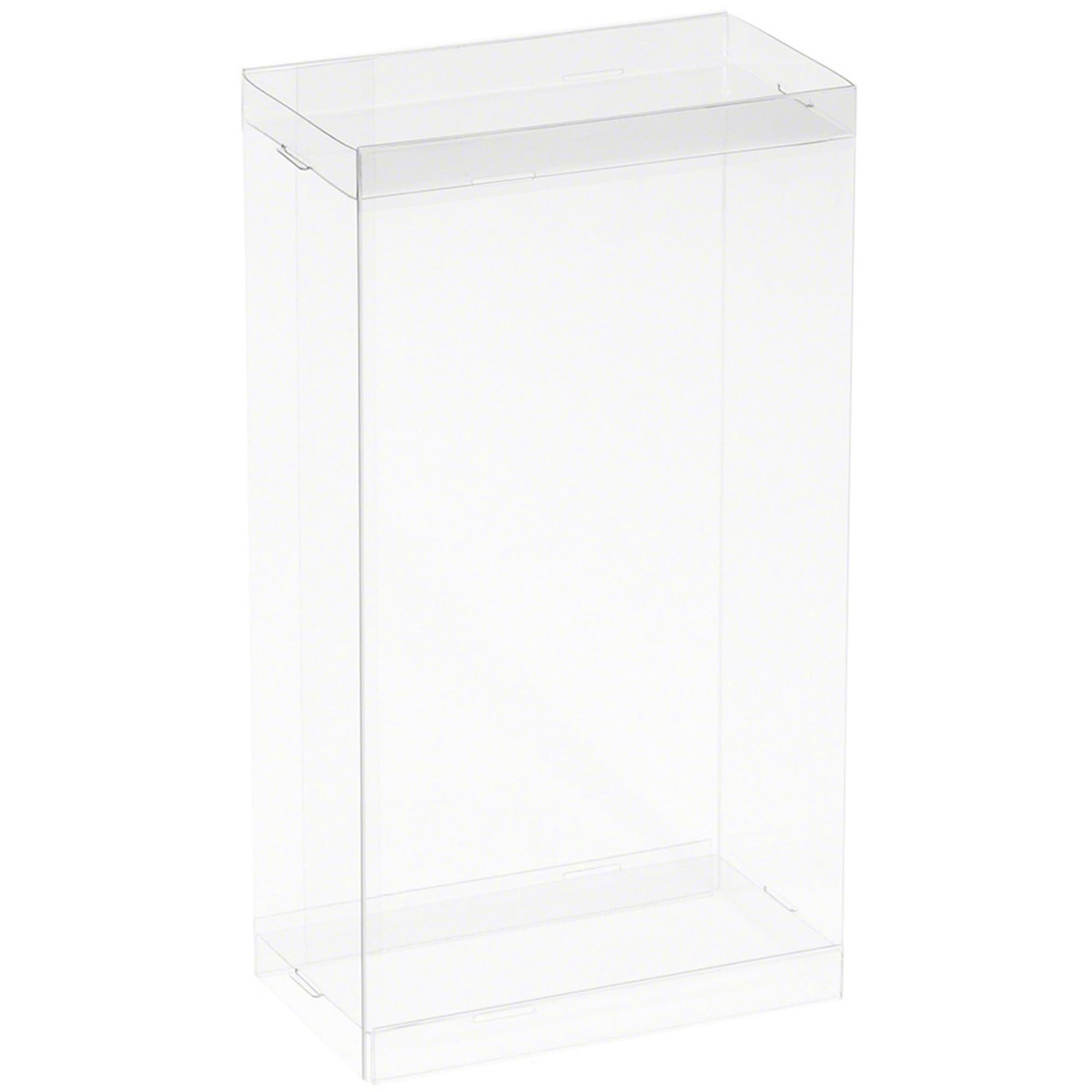DollSafe Clear Folding Display Box for 5-6 inch Dolls and Action Figures, 4