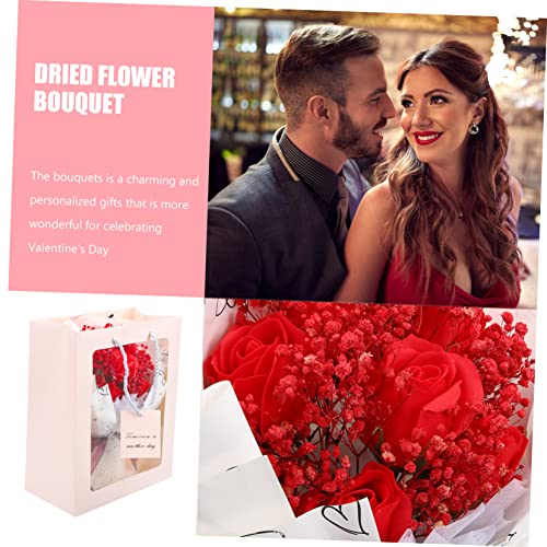 Ramo de flores secas Zerodeko para San Valentín miniatura 4