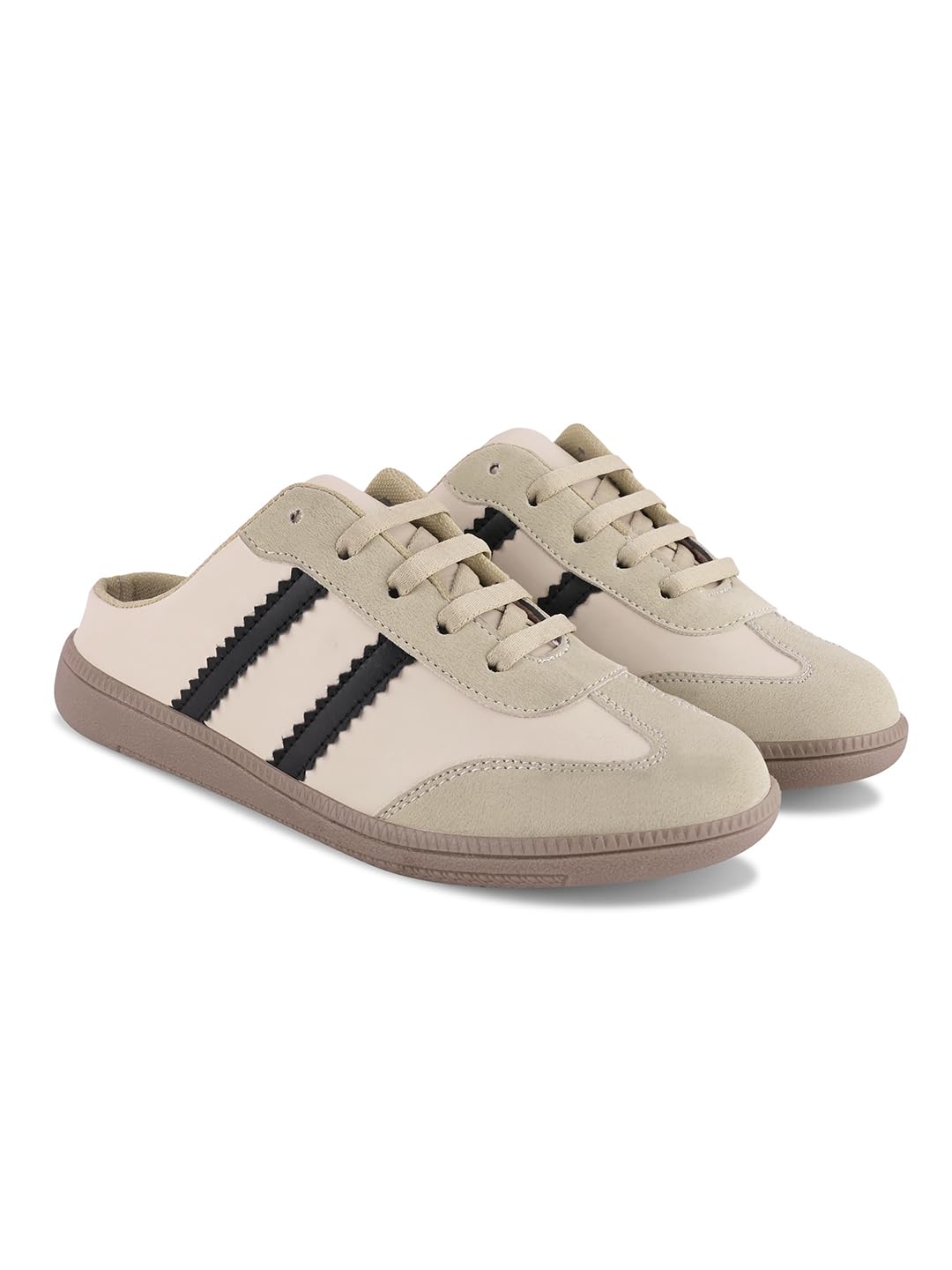 tryme Casual Mule Shoes for Women & Girls | Open Back Slip-On Sneakers | Comfortable Walking Shoes for Office, Travel-picture-5