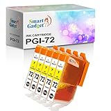 Smart Gadget 5_Pack Compatible Ink Cartridge Replacement PGI-72 PGI 72 Yellow | Use with PIXMA Pro-10 Pro-10s Pro10 Pro10s Printers | Yellow ONLY