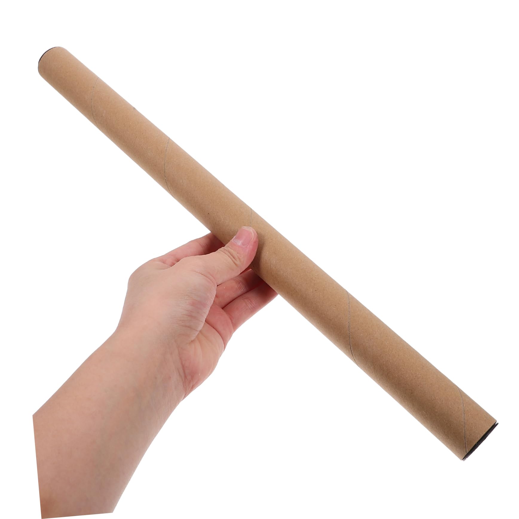 Uonlytech 10 Pièces Tubes Carton Kraft pour Affiches Transport Réutilisables Stockage Envoi Posters