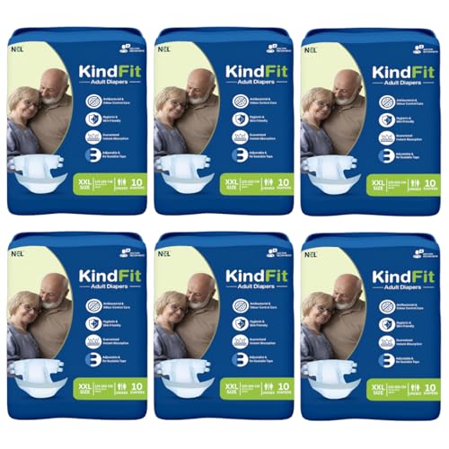 Image of Tape Diapers - XXL 60 Pcs 16-Hr Leakproof Odour Lock