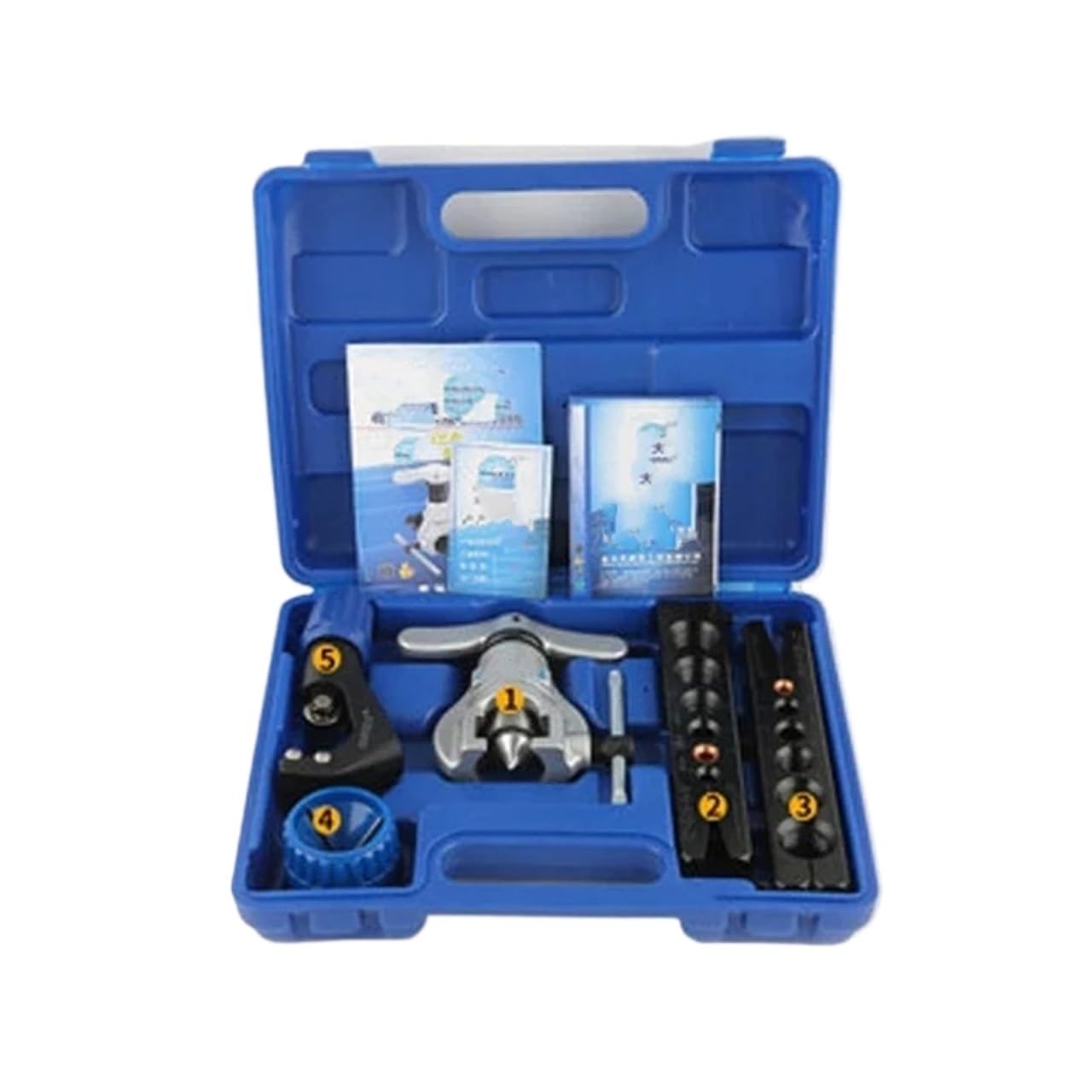 Khfgdhg Gold Copper Tube Eccentric Expansion Tool For Expanding Air Conditioning Pipe With Integrated Expansion Horn Tool(Gold)