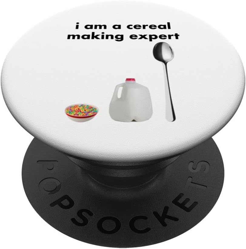 I Am A Cereal Making Expert PopSockets Standard PopGrip