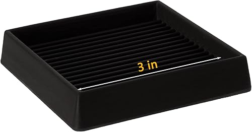 Miniatura 2 de Copas de goma 3 x 3, almohadillas antideslizantes para muebles, agarre antideslizante, pies antideslizantes para muebles, protector de suelo