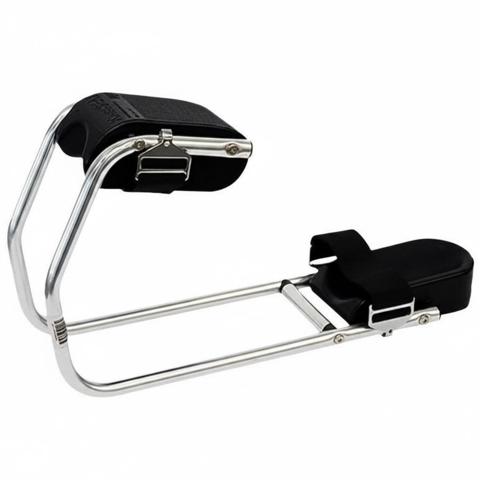 Homyl Ginocchiera da Giardino Sgabello Sedile con Struttura in Acciaio Inox E Superficie Imbottita 2 in 1 per Piantare Diserbare Potare Adatta a Anziani Orto Cortile Prato