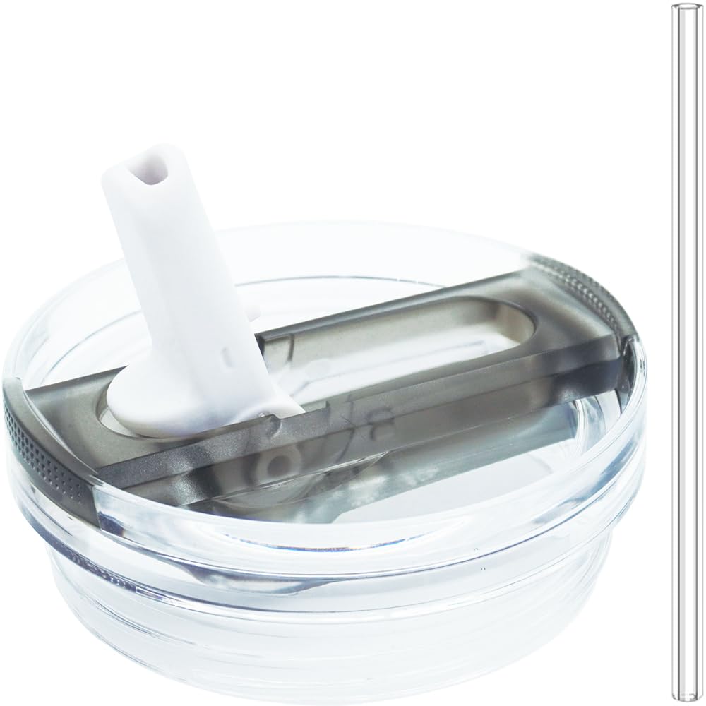 Amazon.com | Dreamfocus 40 oz Leak Proof Flip Straw Lid
