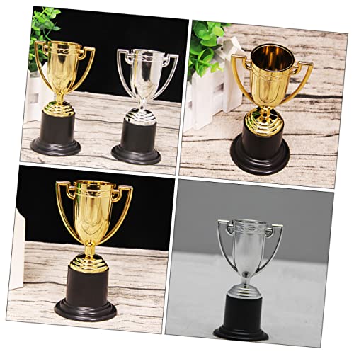 STOBOK 6 Unidades Pequeno Troféu Arte Do Troféu De Basquete Copa Do Troféu Copos De Troféu De Prêmio