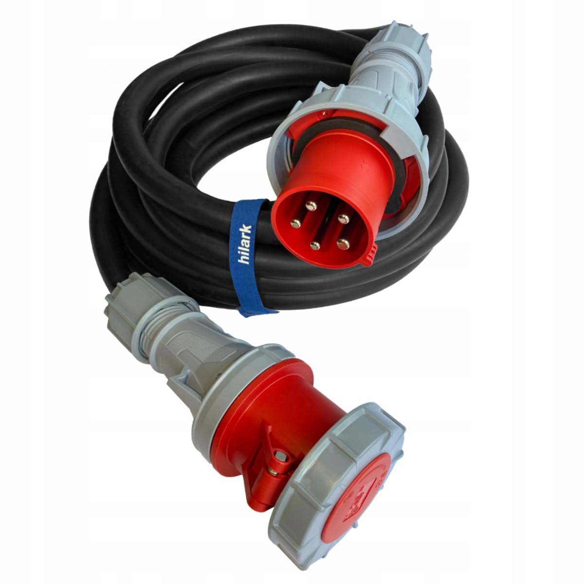 Hilark Cable Tech Gummi-Verlängerungskabel 63A H07RN-F 5x10mm² 15m
