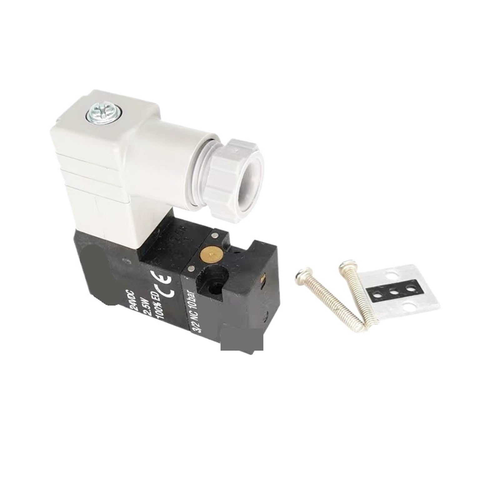 BFSYDLUJ Solenoid Valve 15MM Pilot Valve DC24V 2.5W 3-2NC 10Bar Coil(Junction box)