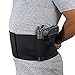 Depring Belly Band Holster for Concealed Carry Elastic Abdominal Slim Wrap Concealment Handgun Holster with 2 Magazine Pouches for Right and Left Hand Draw