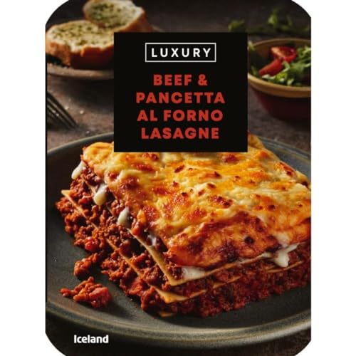 Iceland Beef and Pancetta al Forno Lasagne 450g (Frozen)