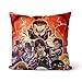 poduszki obcy potwór poduszki poduszka nadruk bawełniana poduszka ozdobna poduszka salon poduszka luksusowe dzieło sztuki 45 x 45 cm