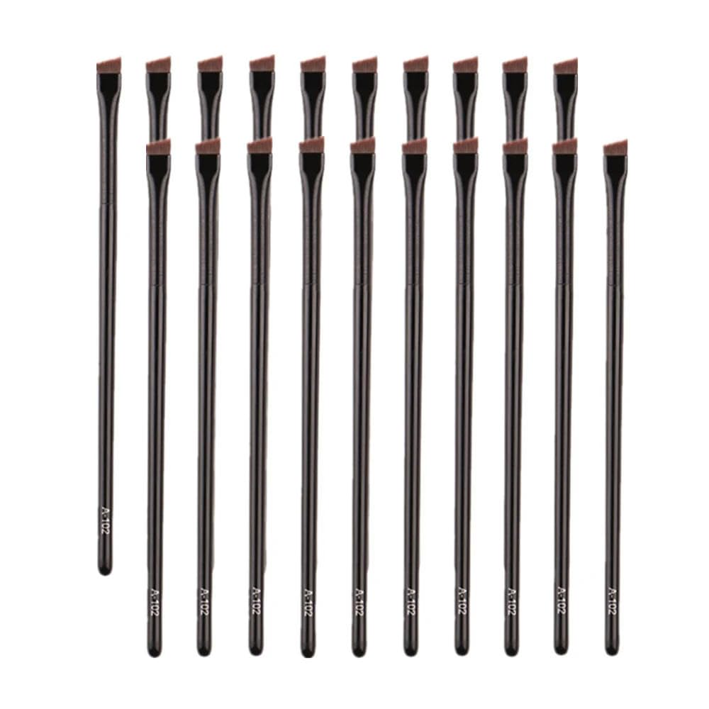 ZBDP - 5/10/20/50 pennelli per contorno sopracciglia, pennello professionale super sottile angolato per contorno occhi, strumenti per il trucco