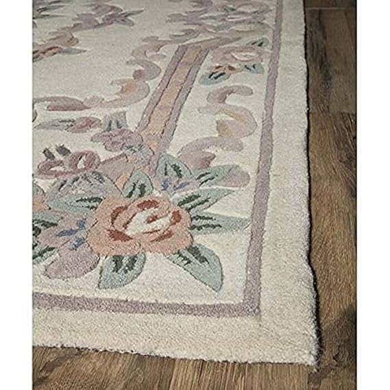Image of OLEFIN Handmade Thick Woolen Anti Slip Carpet and Rugs for Living Room Bedroom Hall Dinning Room Kids Room