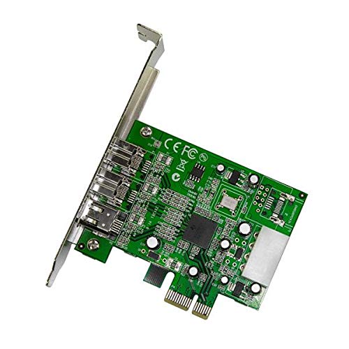 image for StarTech.com 3 Port 2b 1a 1394 PCI Express FireWire Card Adapter - 139
