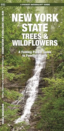 New York State Trees & Wildflowers: A Folding Pocket Guide to Familiar Plants (Nature Observation...