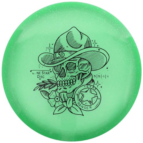 Mint Discs Lone Star Artist Series Founder's Texas Ranger Midrange Golf Disc, 170-176g