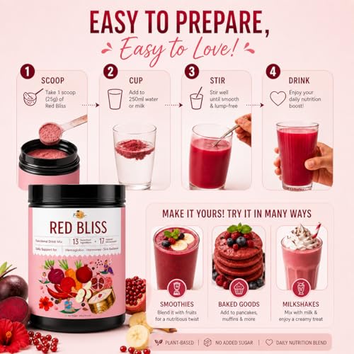 Image of Palm Era Red Bliss, 325g | Skin Radiance & Natural Wellness, Improve Hemoglobin, Boost Immunity (325g)