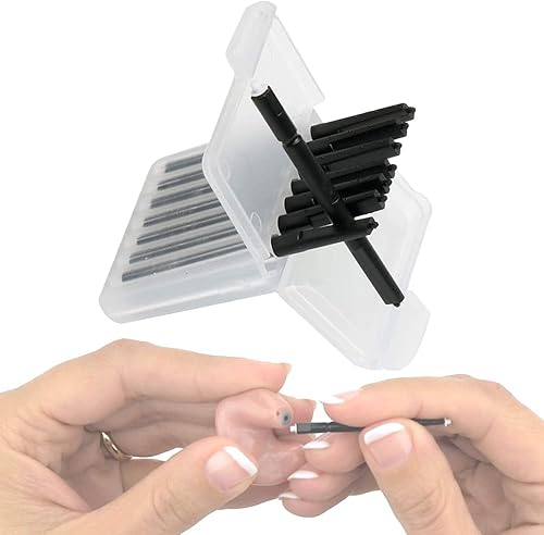 Filtro protector de cera para audífonos compatible con Phonak Unitron Resound, herramienta de limpieza de oídos, diámetro: 0.079 in, 8 unidades