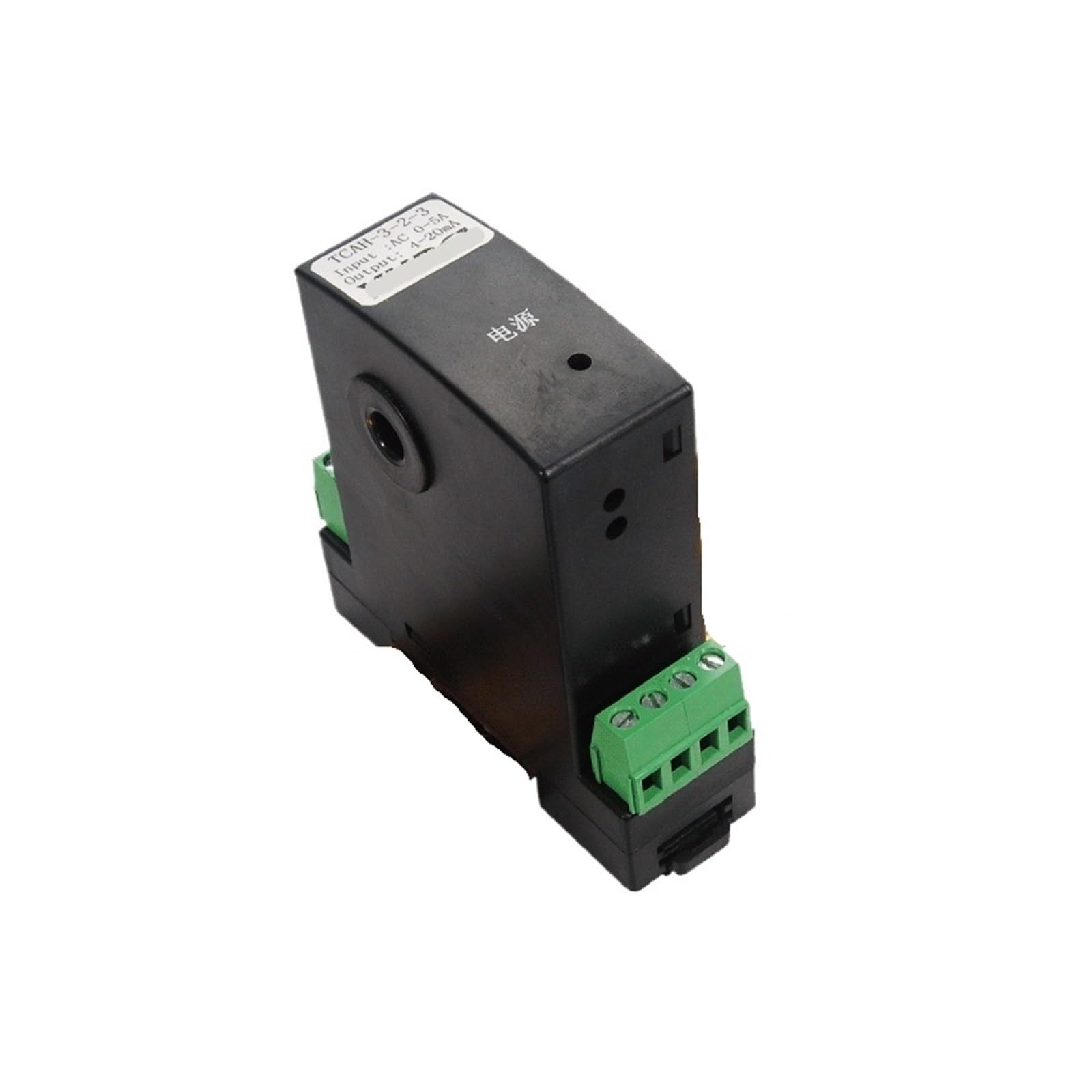 Capteur de courant 20A sortie 4-20mA pour rails industriels 24V DC