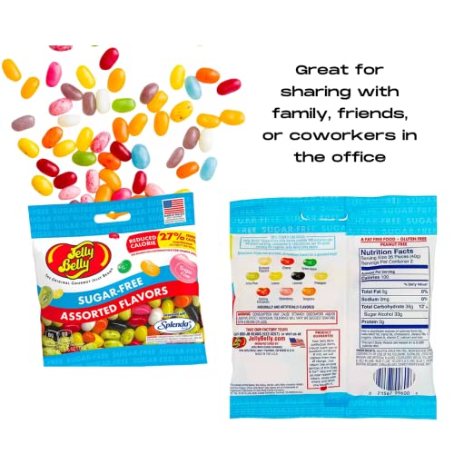 Sugar Free Snacks For Diabetic Adults - Sugarless Sweets For Diabetics Chewy Candies- Sugar Free Jelly Beans- Werther's Original Chewy Caramel, Atkinson Chick O Sticks, Atkinson Mint Twist #TOP3