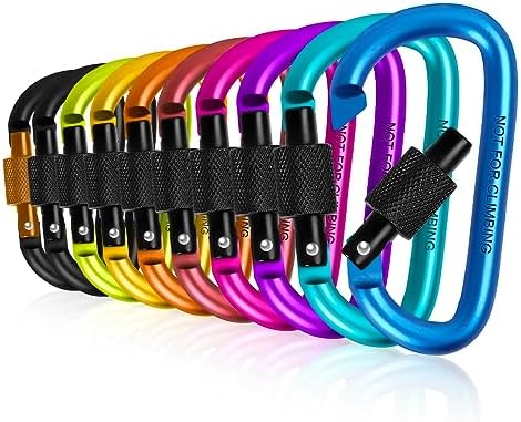 4 Moschettoni In Acciaio Inox - Multiuso Per Zaini, Tende, Borracce - Foto 12