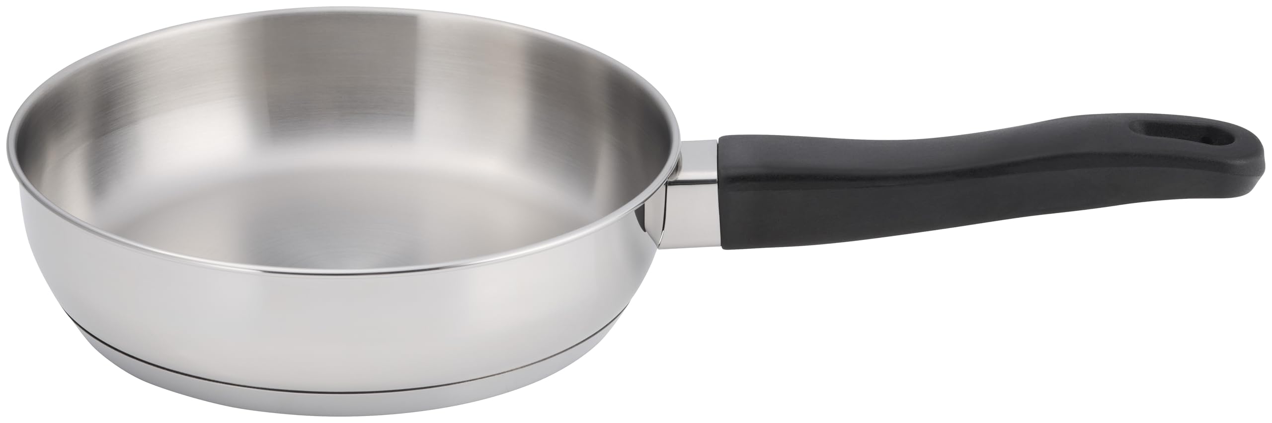 Judge Vista Stainless Steel Uncoated 20cm Skillet Frying Pan, Induction Ready, Oven & Dishwasher Safe