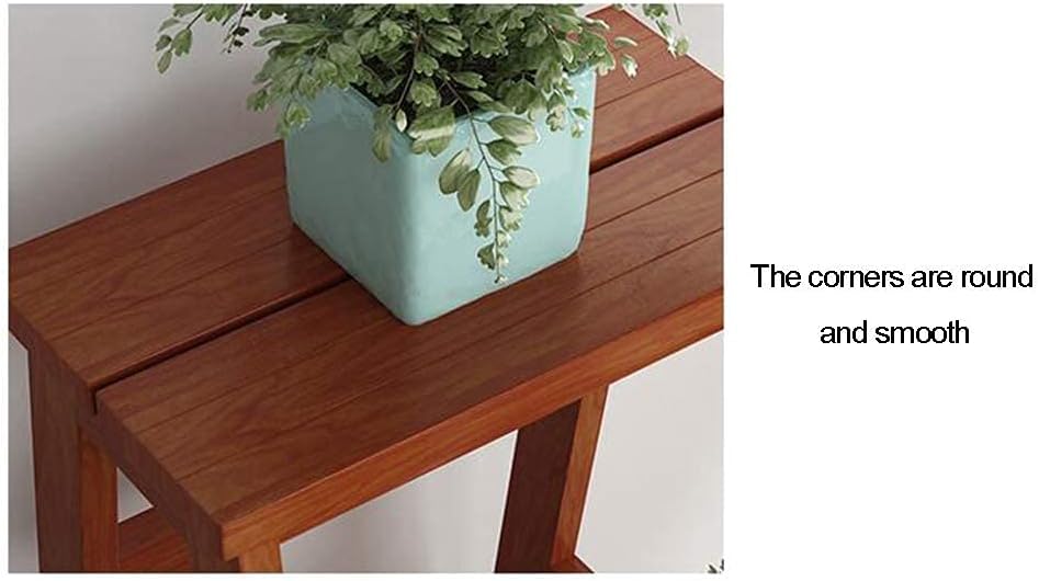 Indoor Climbing Stool,Chair Folding Stool Seat Foot Stool Bench,Solid Wood Step Two-Step Household Living Room Indoor Multi-Function Ascending Ladder Stair Thickened,A (A)